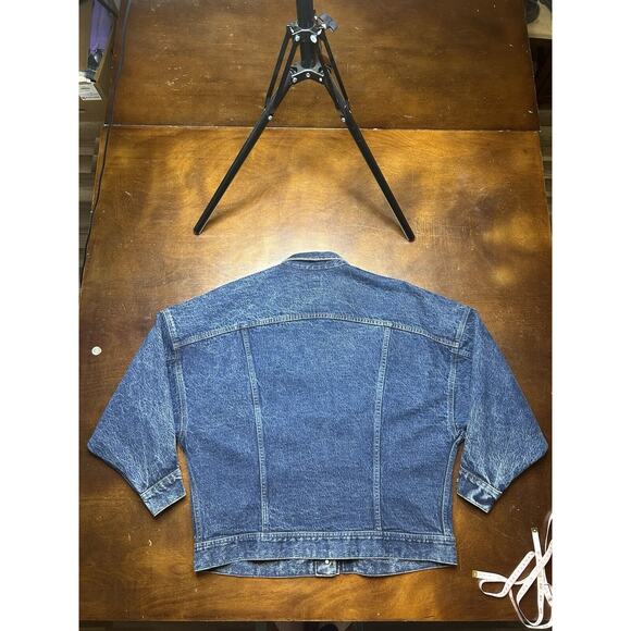 VTG 80s/90s Denim Lee Riders Jacket PATD-153438 Size M Union Made 340-3519 - Picture 11 of 13